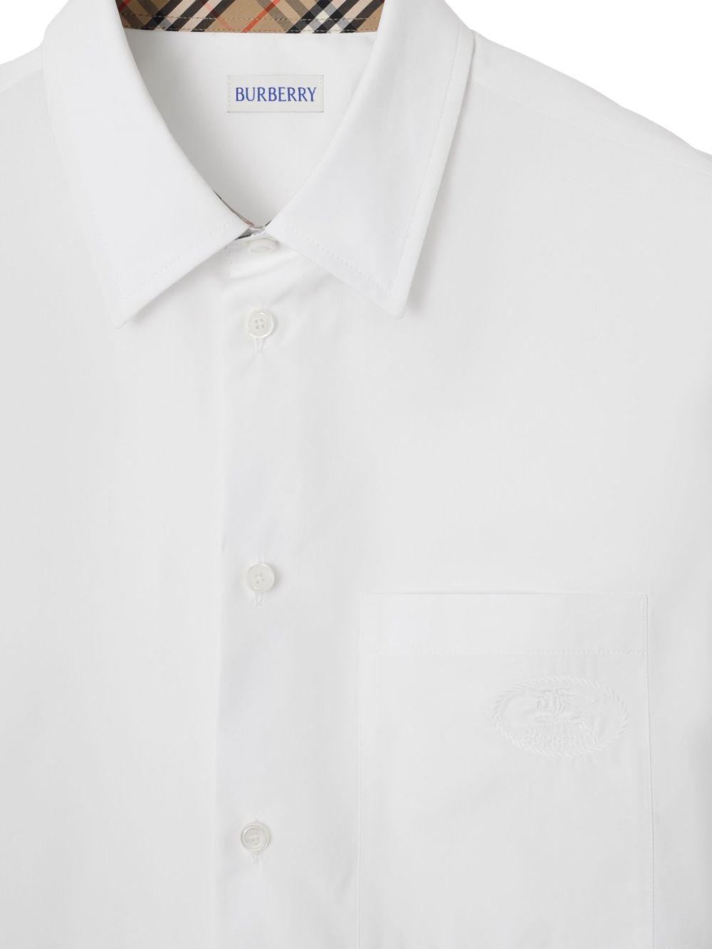 cotton poplin shirt - 5