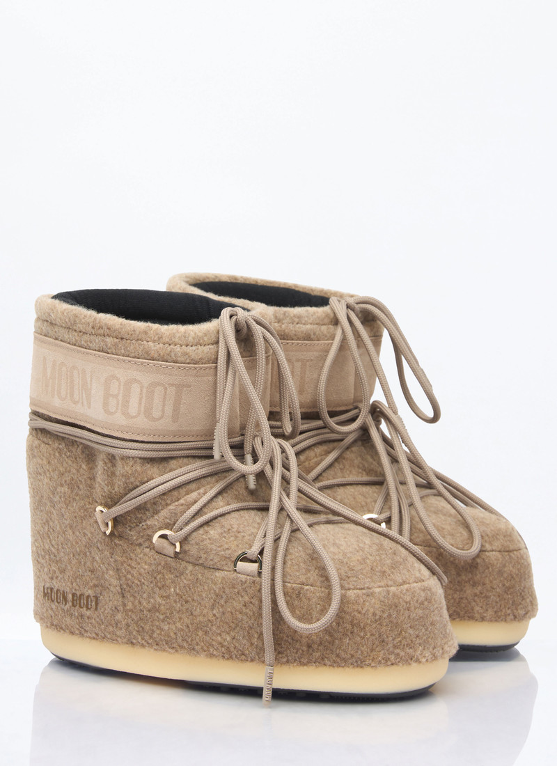 MOON BOOT Icon Low Felt Boots outlook