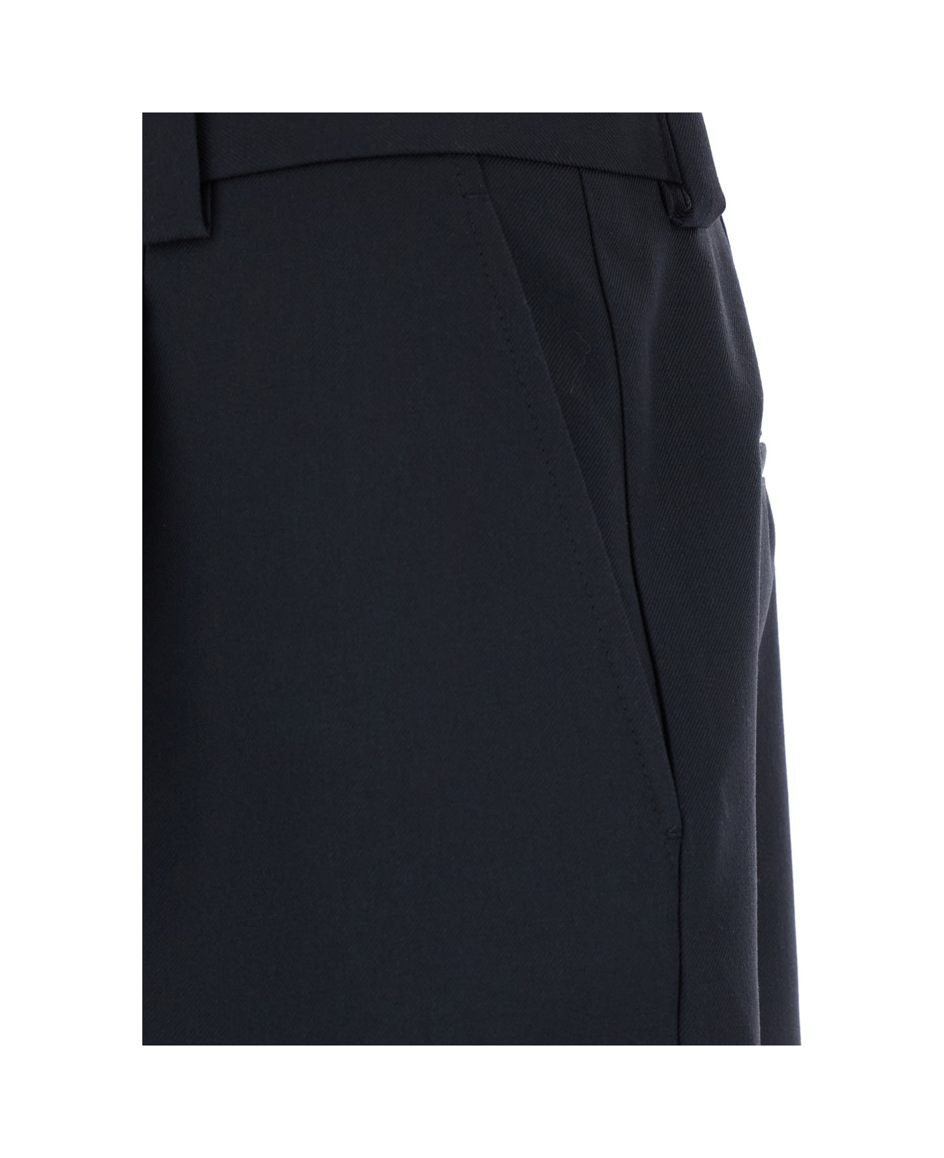 Graphite Twill Bermuda Shorts - 3