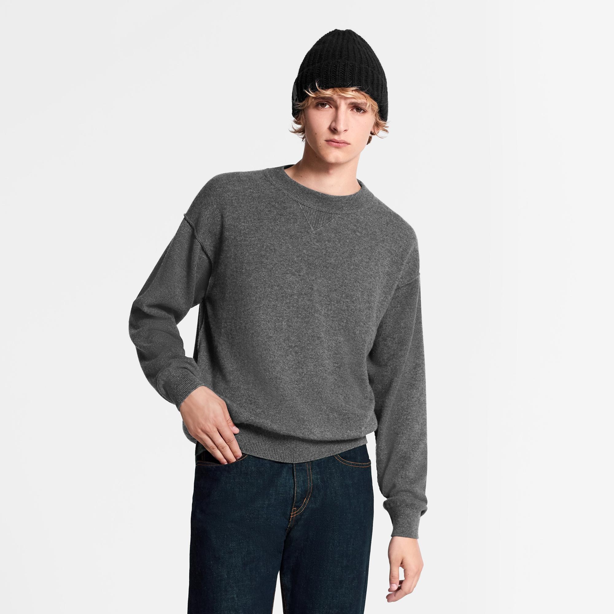 Inside Out Cashmere Crewneck - 4