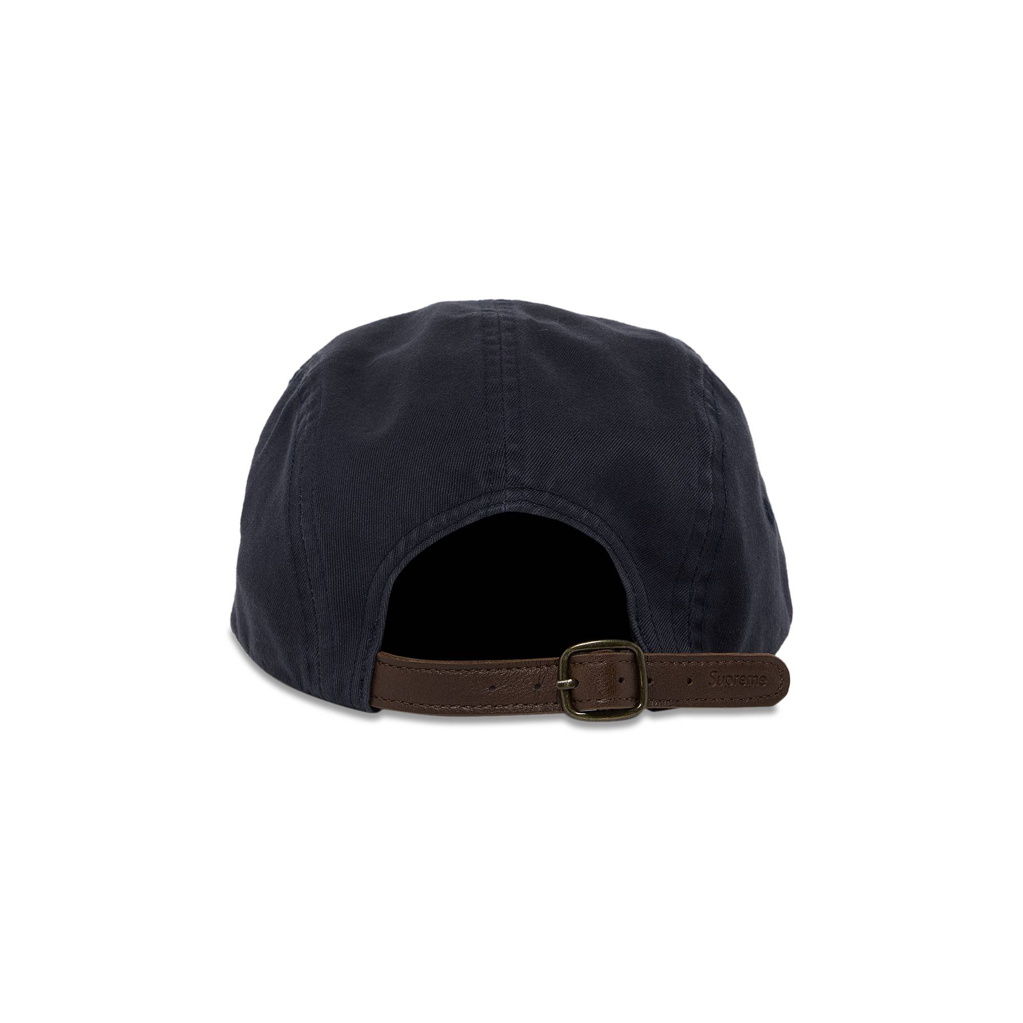 Supreme Washed Chino Twill Camp Cap 'Navy' - 4