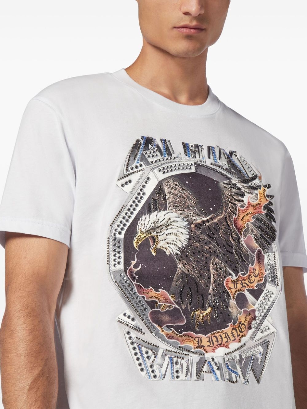 SS Eagle-print T-shirt - 5