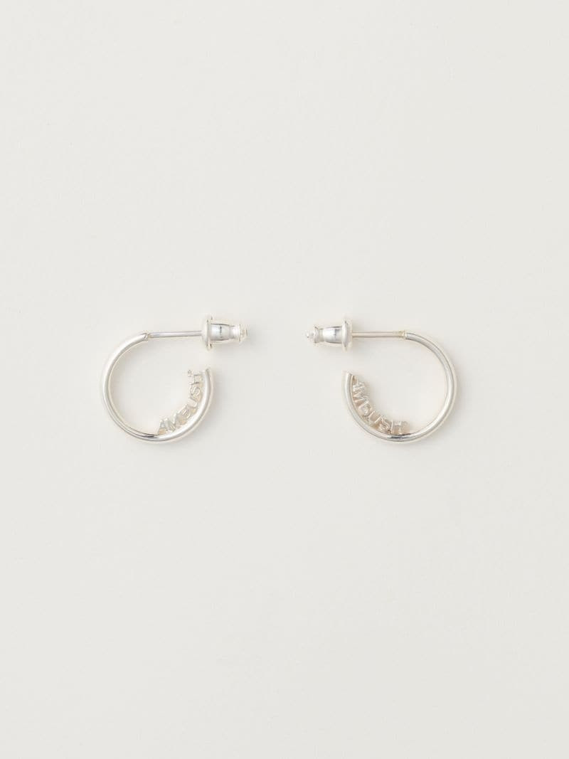 Nameplate Hoop Earrings 1