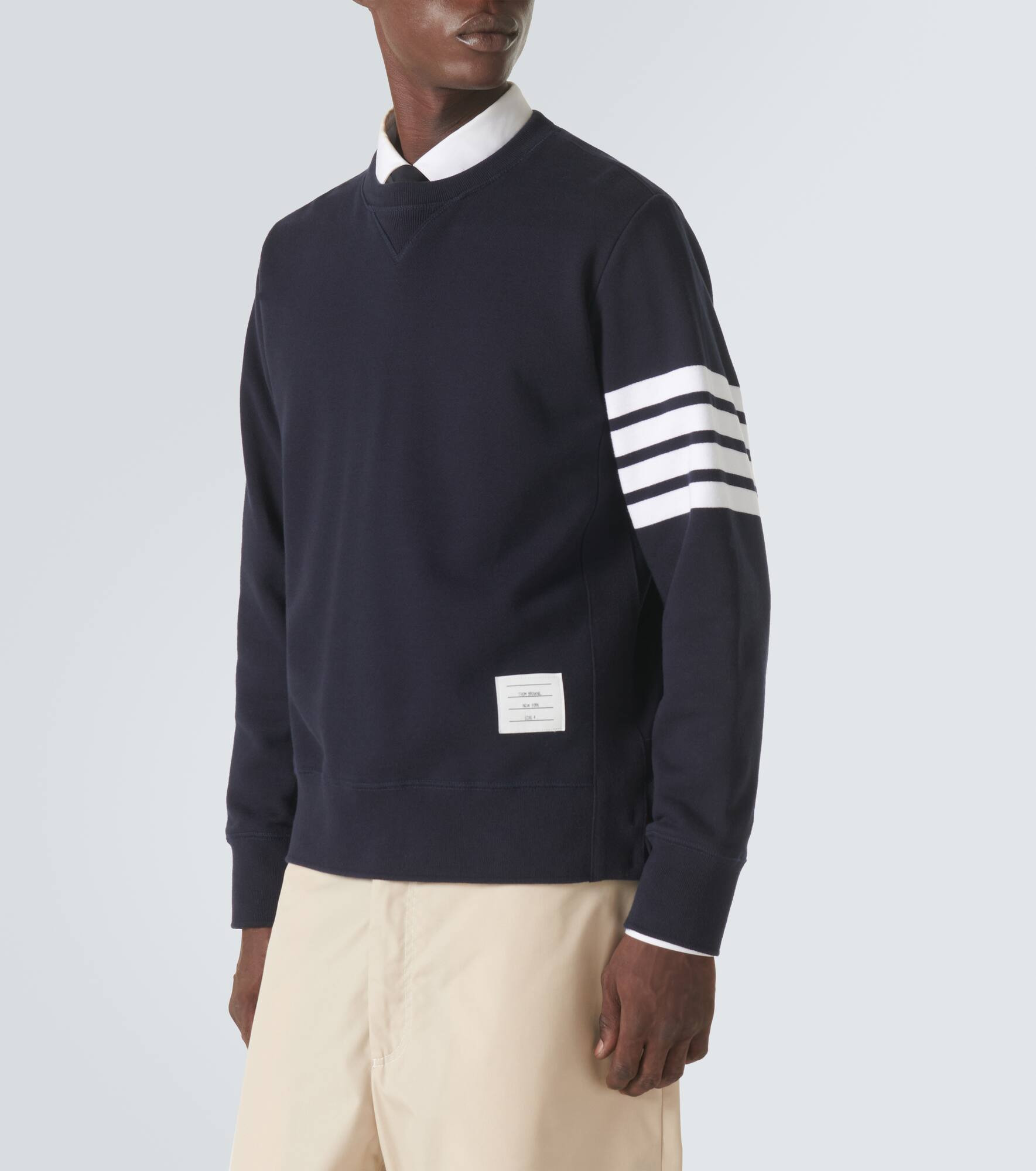4-Bar cotton classic sweatshirt - 3