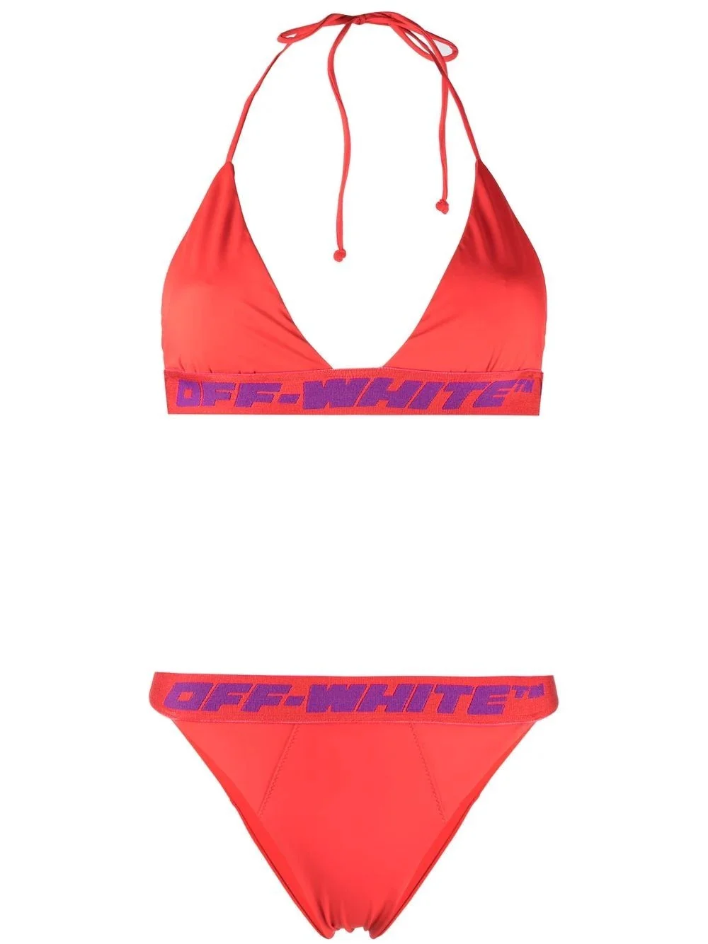 logo band bikini - 1