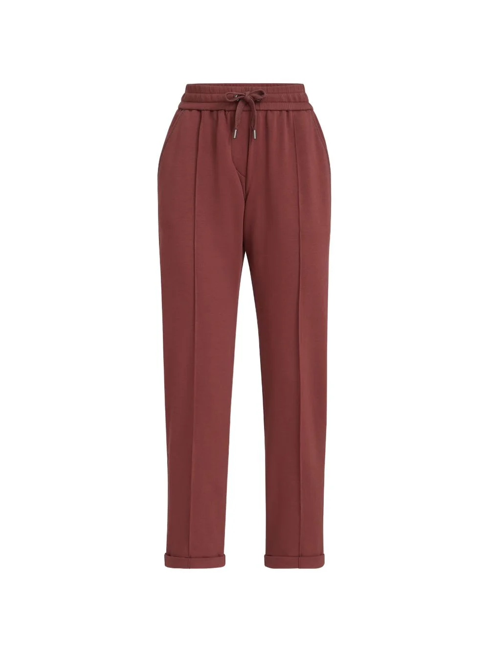 drawstring track pants - 1