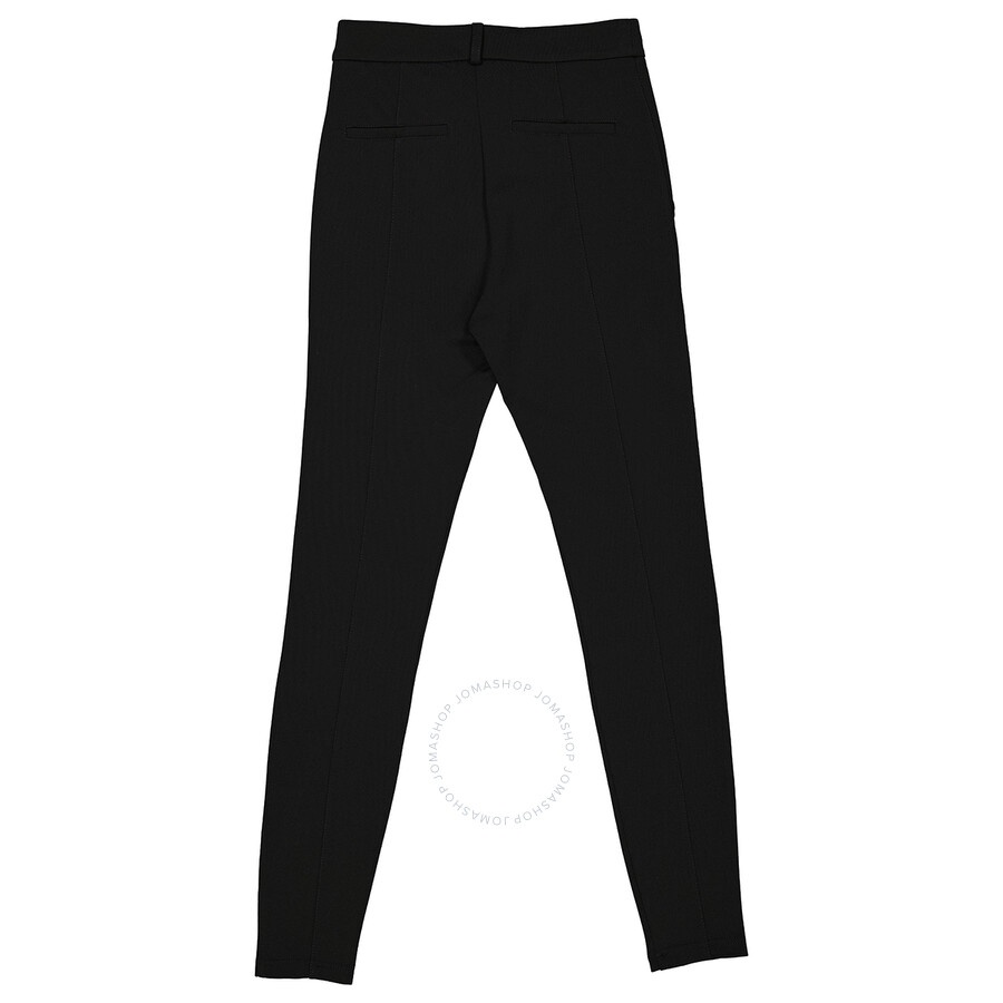Burberry Ladies Black Stretch Jersey Jodhpurs - 2