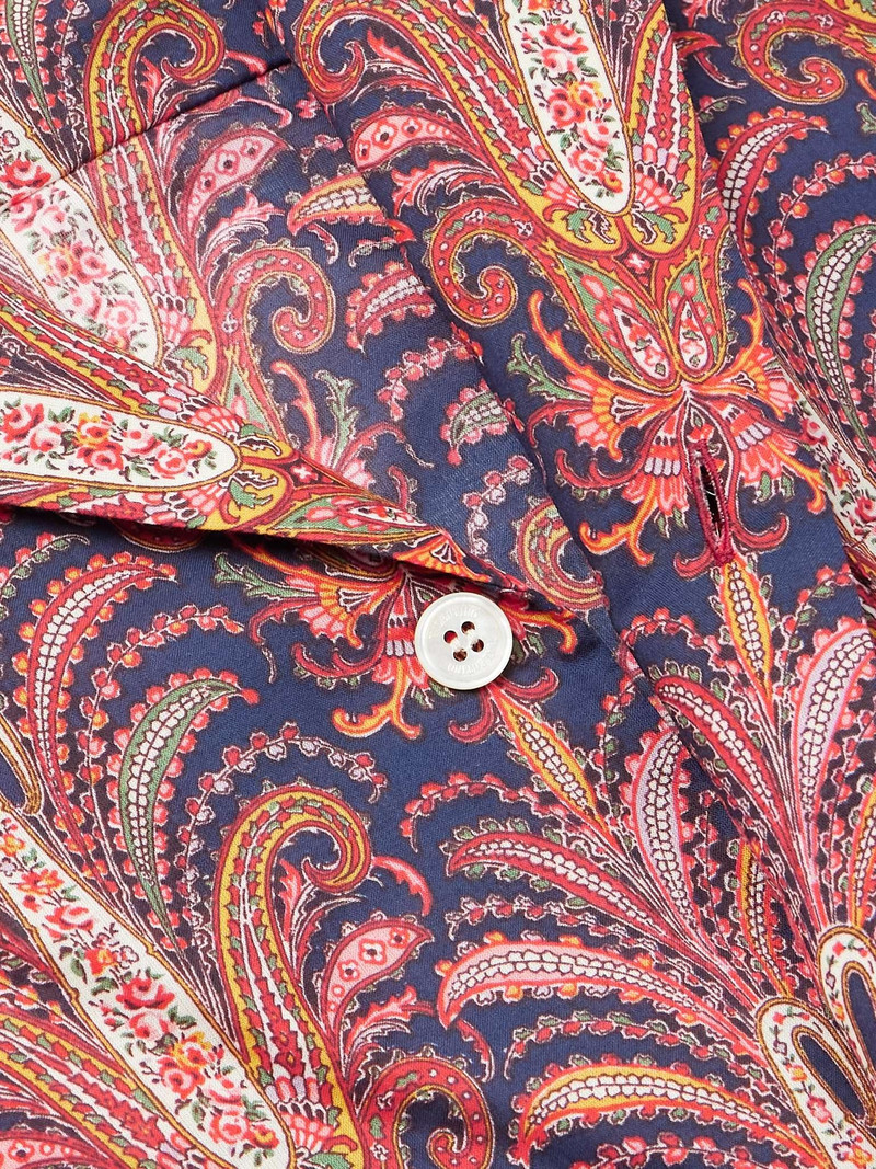 Camp-Collar Paisley-Print Cotton-Voile Shirt 4
