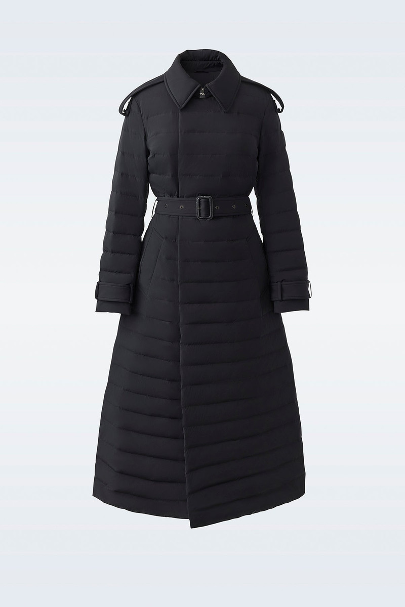 MAGDA Agile-360 stretch light down long coat 1