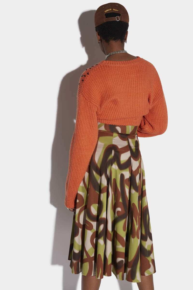 DSQUARED2 PANEL SKIRT outlook