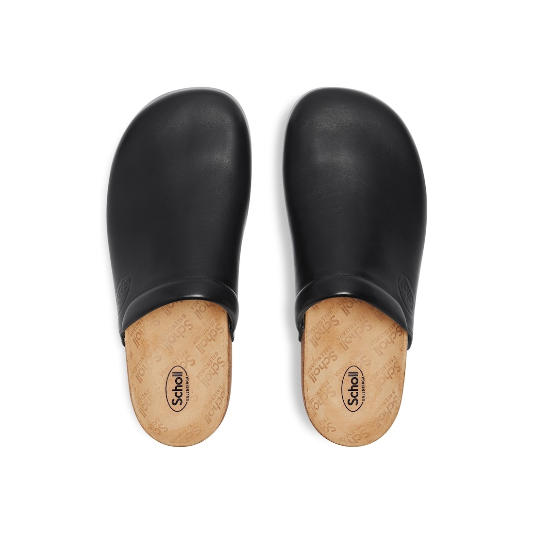 Men's Balenciaga I Scholl Flat Mule in Black - 6