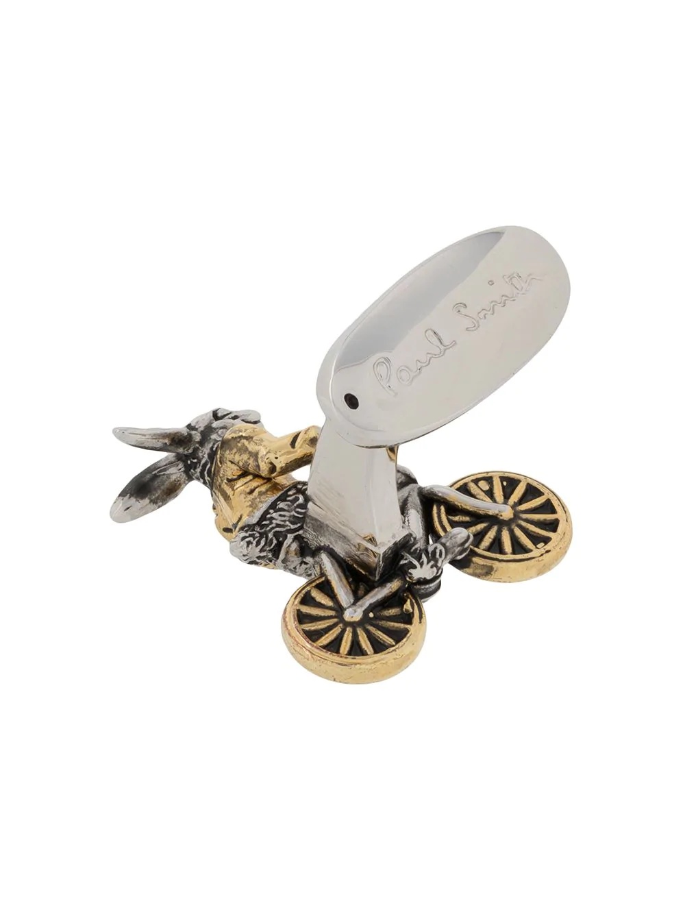 cycling rabbit cufflinks - 2