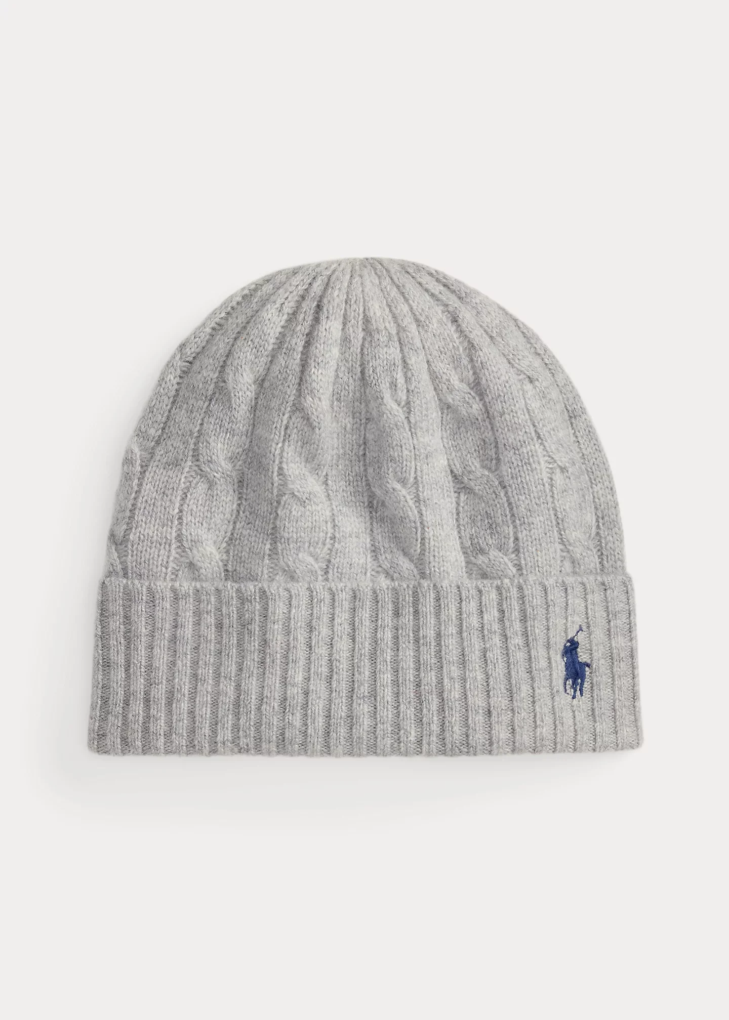 Cable-Knit Wool-Cashmere Beanie - 1