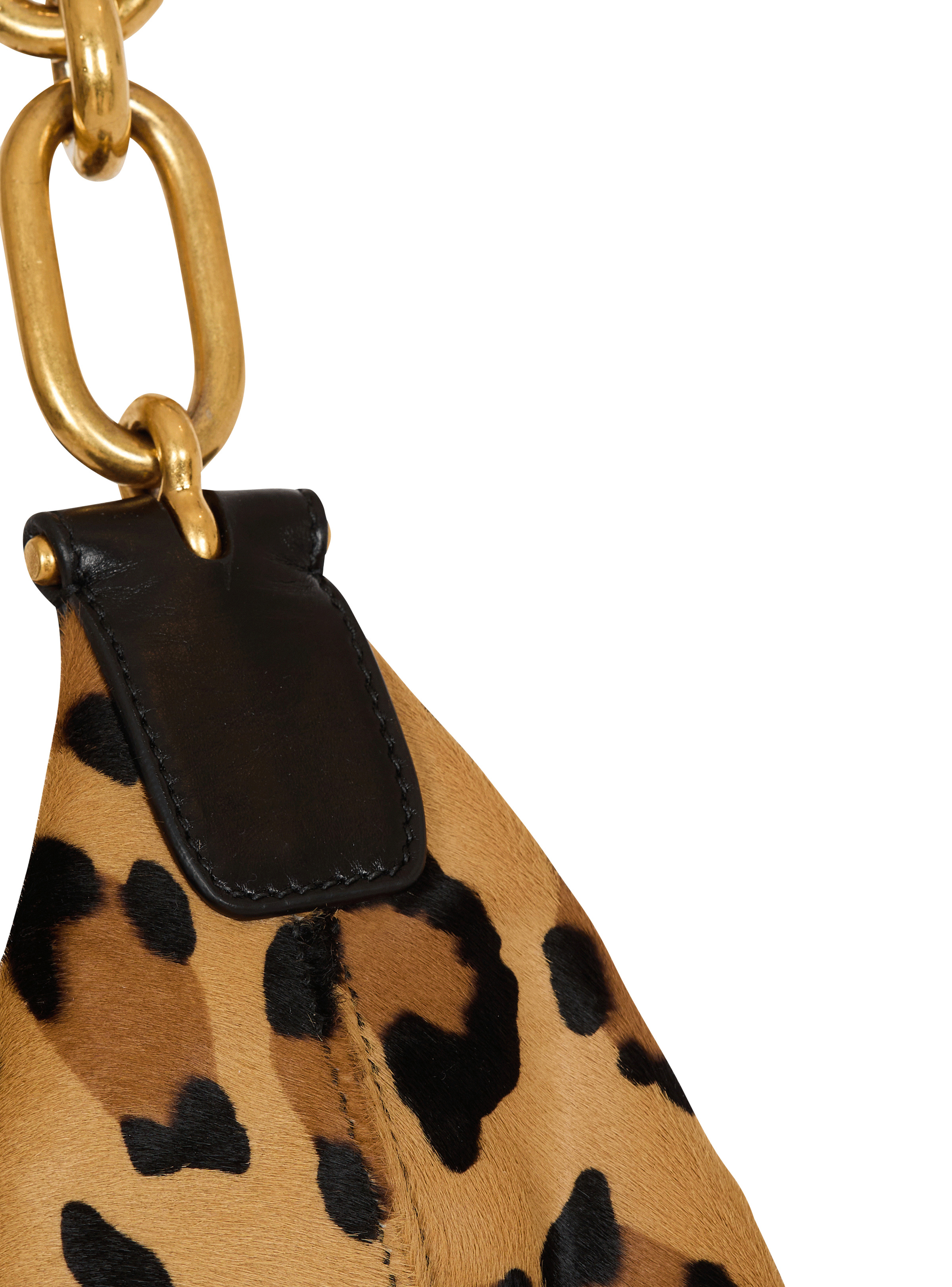 Sync Hobo leopard print leather bag - 5