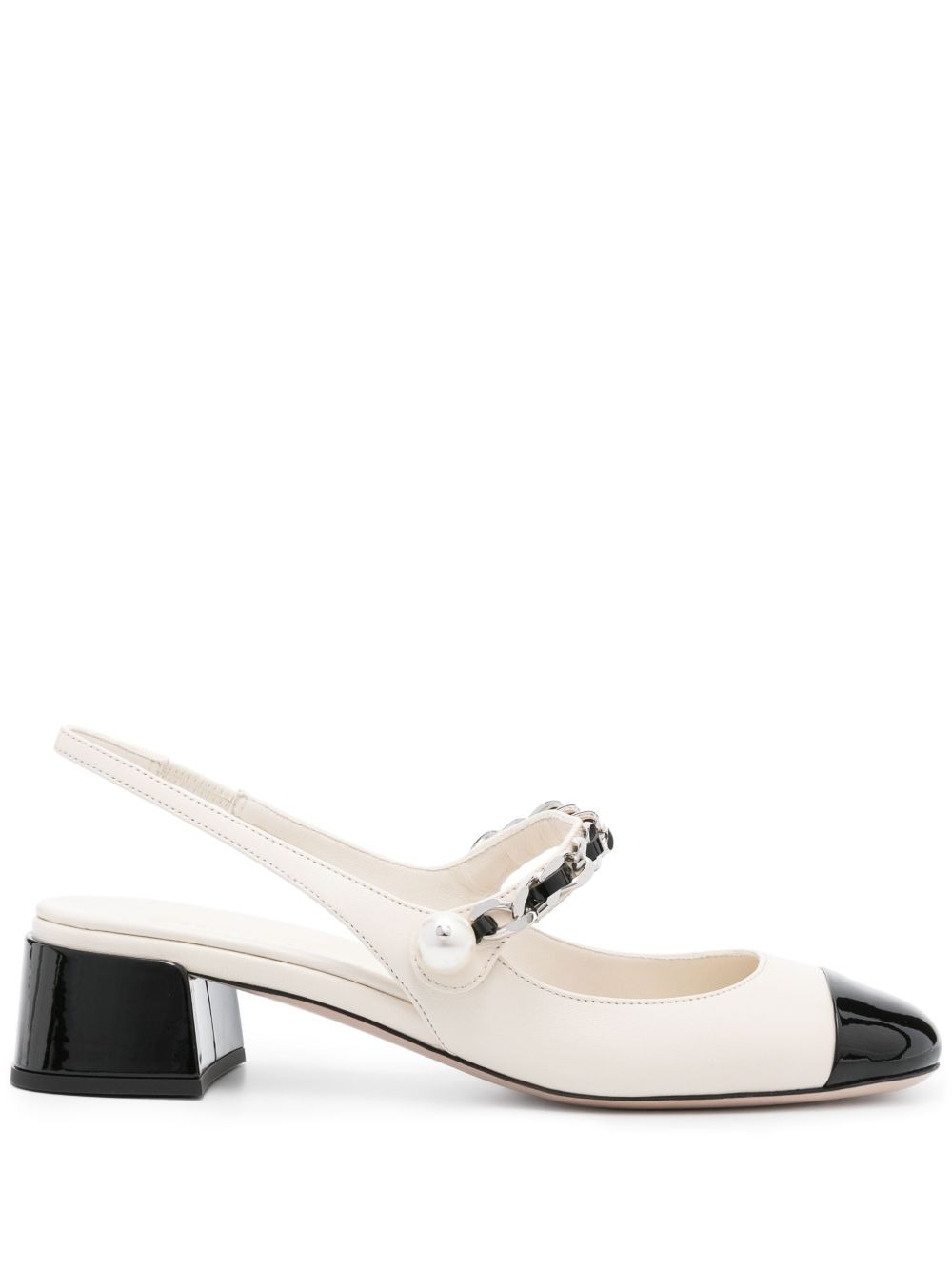 35mm leather pumps - 1