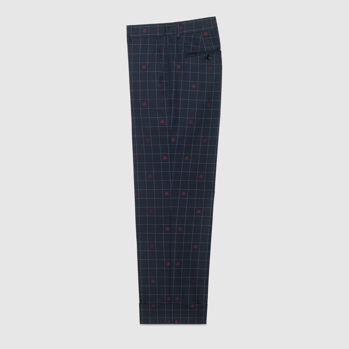 New Marseille bees wool check suit - 6