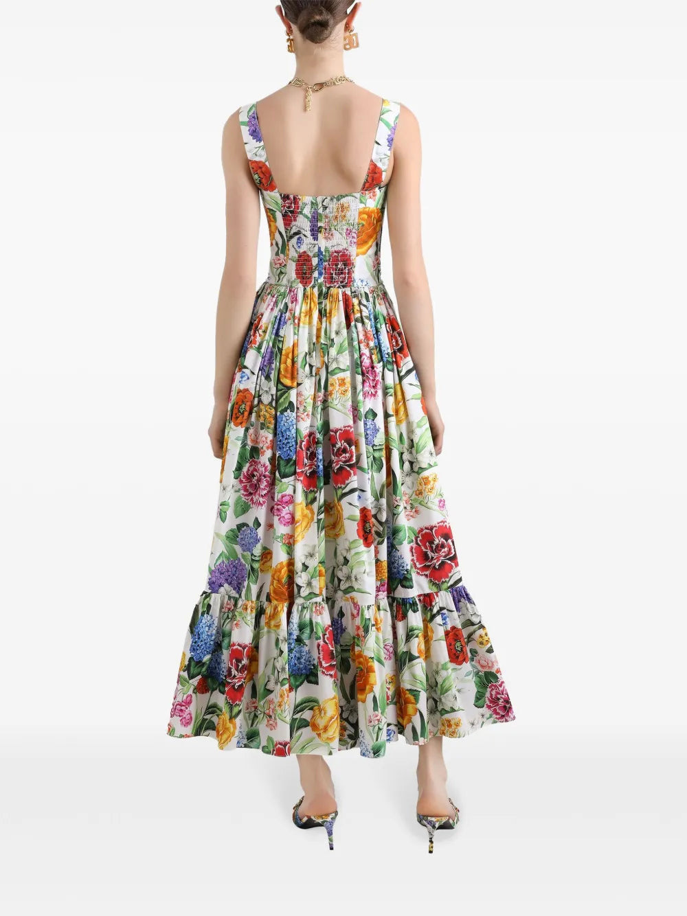 Dolce & Gabbana Women Floral Midi Dress - 5