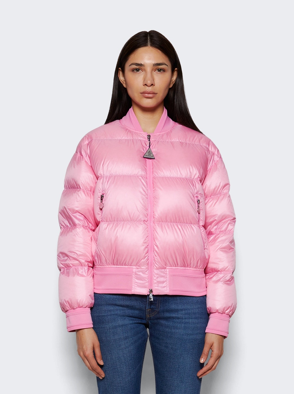 Merlat Puffer Bomber Jacket Pink - 3