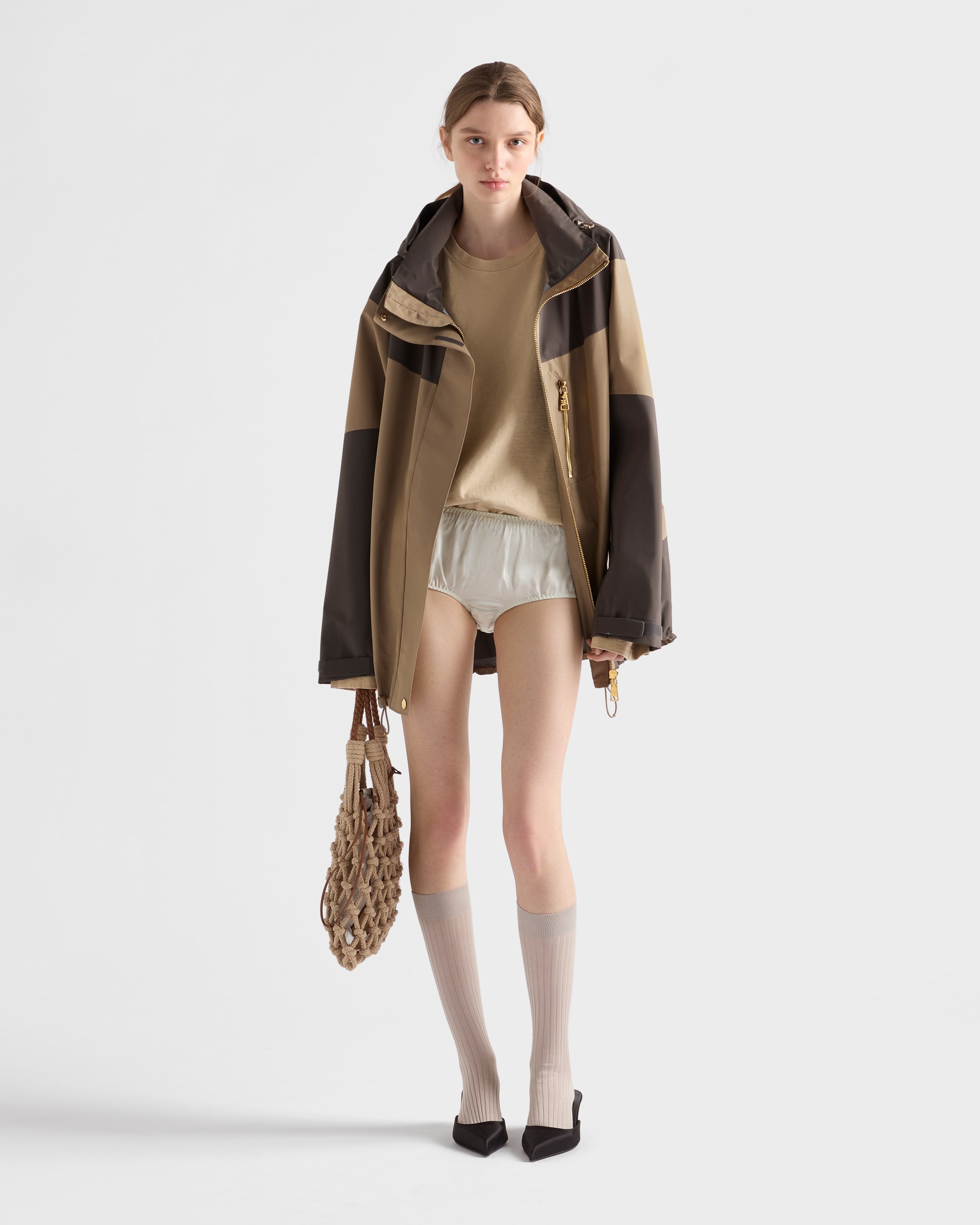 Technical fabric blouson jacket - 2