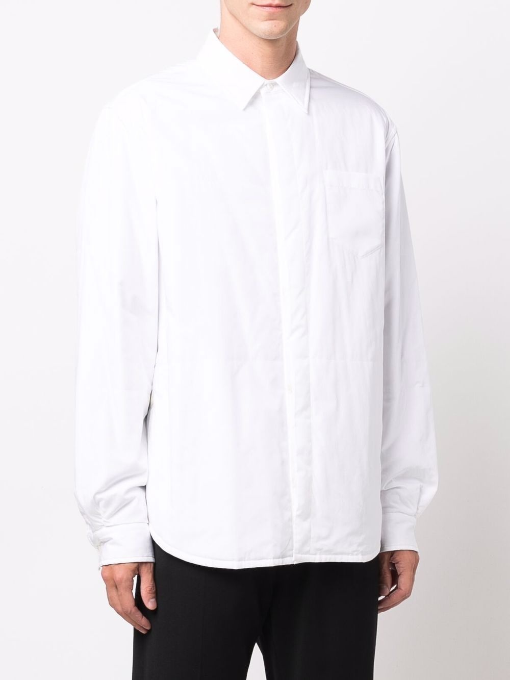 padded long-sleeve shirt - 3