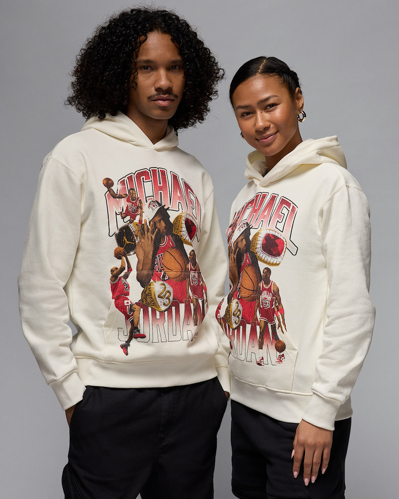 Jordan Flight Fleece Men's Graphic Pullover Hoodie - 1