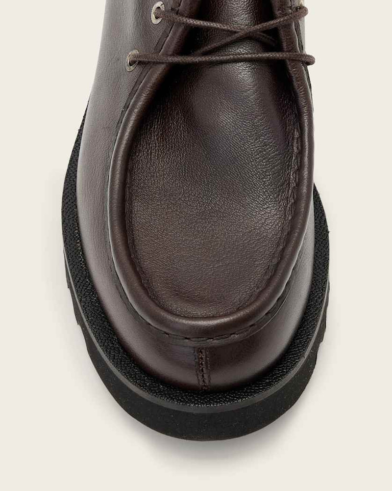 SKIFF APRON LEATHER SHOES 3