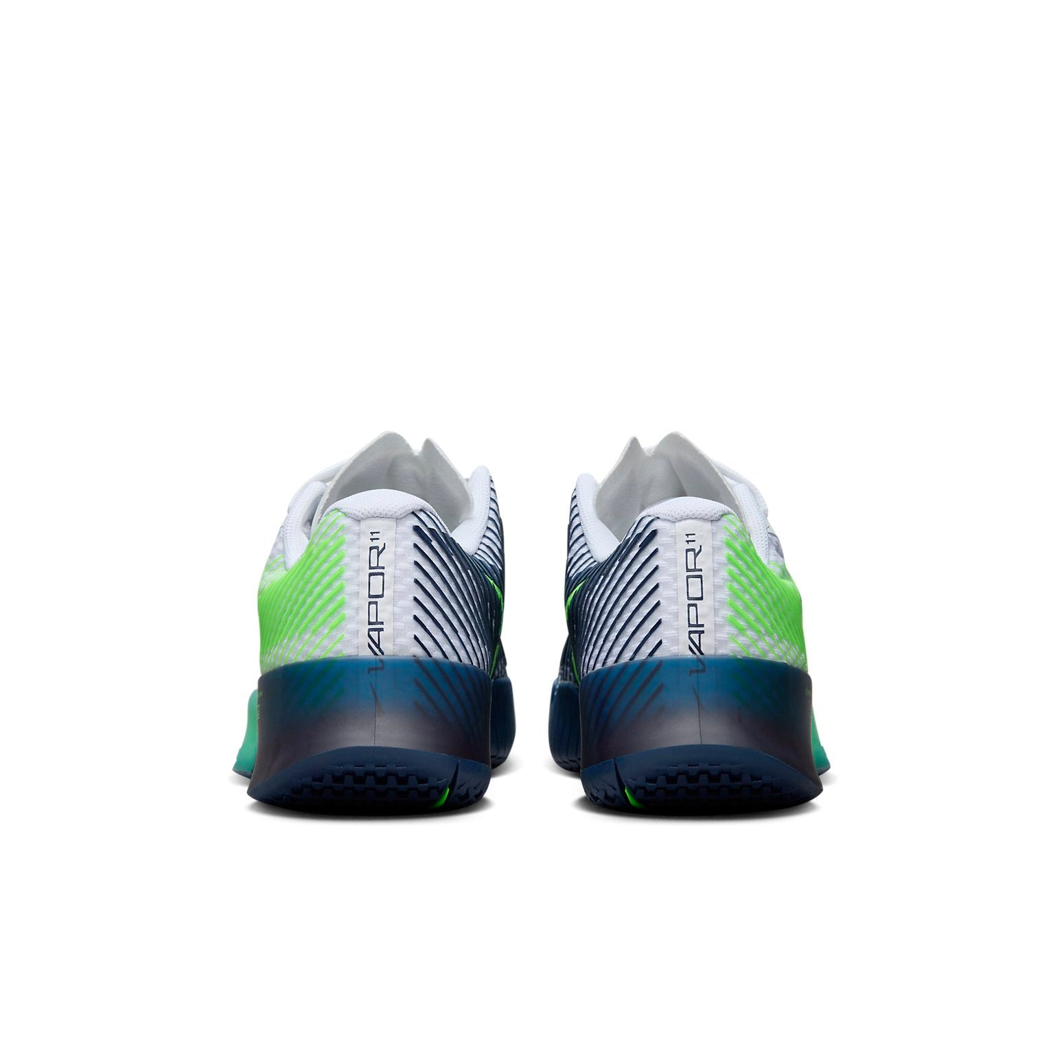 Nike Zoom Vapor 11 HC 'White Green Strike Navy' DR6966-103 - 5