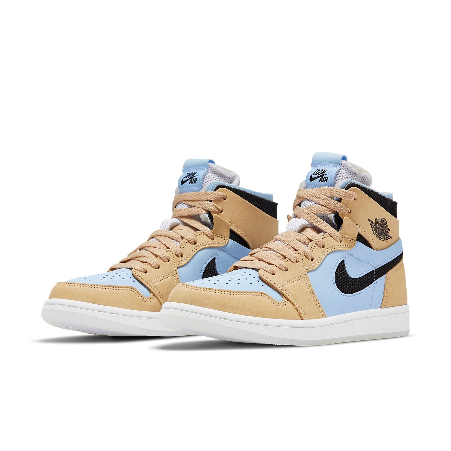 (WMNS) Air Jordan 1 High Zoom Comfort High 'Psychic Blue Sesame' CT0979-400 - 3