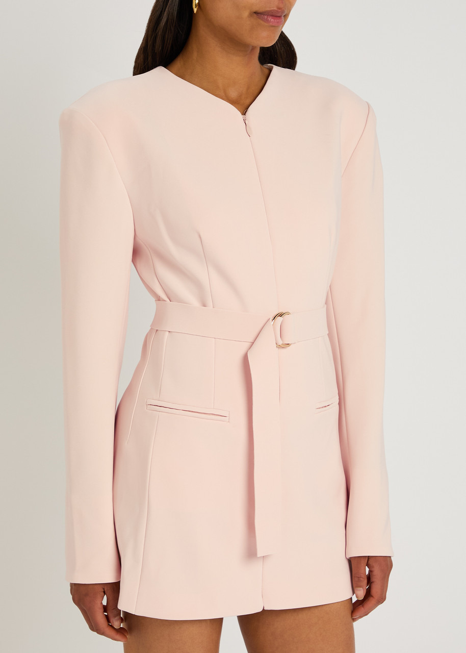 Norma Kamali Shoulder Pad Stretch-jersey Jacket - 2