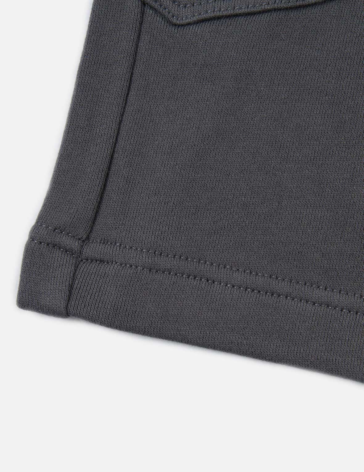 Seagull Print Pocket Sweat Shorts - 14