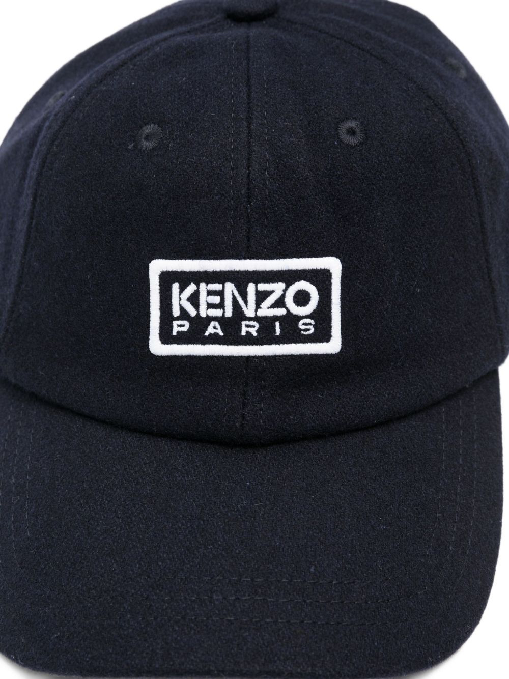 logo-embroidered cap - 3