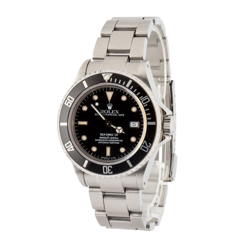 Pre-owned Rolex Sea-Dweller Ref 16600 Stainless Steel - 2