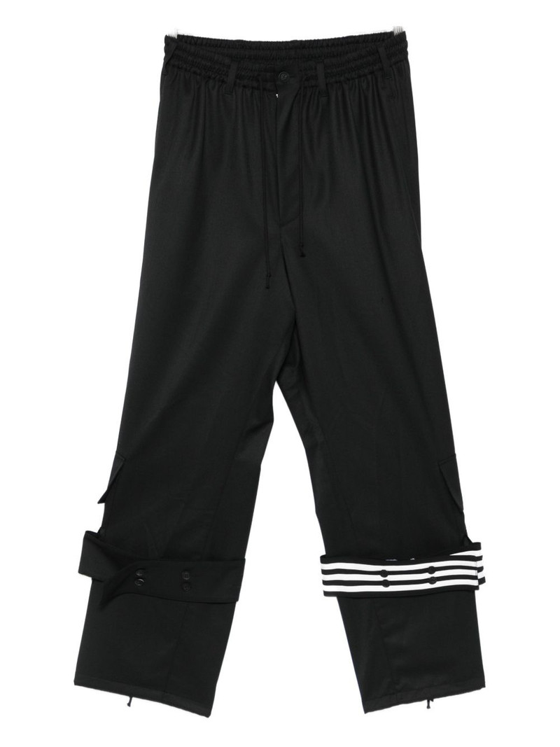 elastic-waist track pants 1