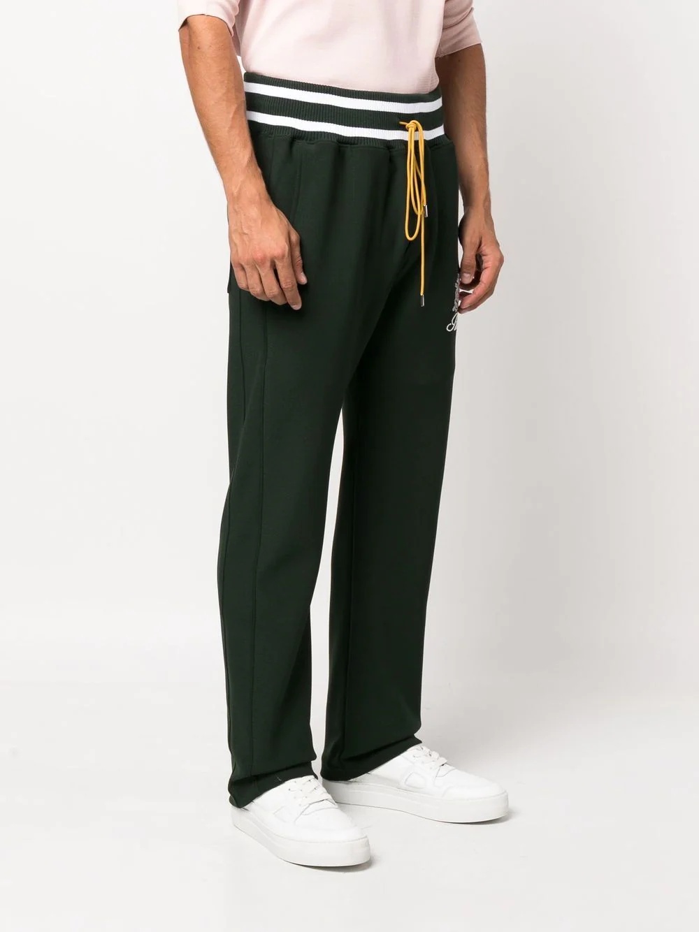 embroidered track pants - 3