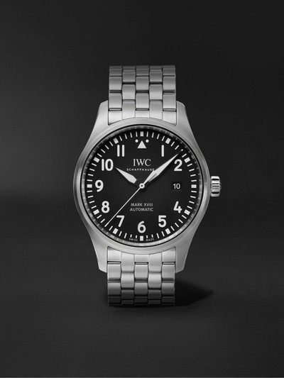 IWC Schaffhausen Pilot's Mark XVIII Automatic 40mm Stainless Steel Watch, Ref. No. IW327015 outlook