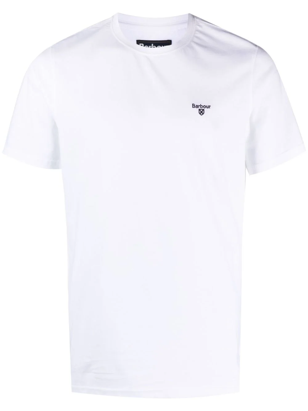 embroidered-logo cotton T-shirt - 1