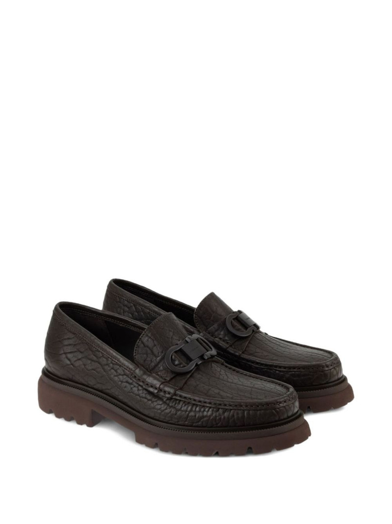FERRAGAMO leather loafers outlook