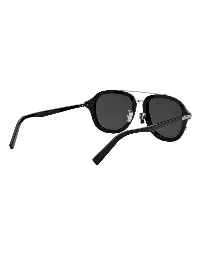 Men's DiorBlackSuit A4U 53MM Pilot Sunglasses - Black 6