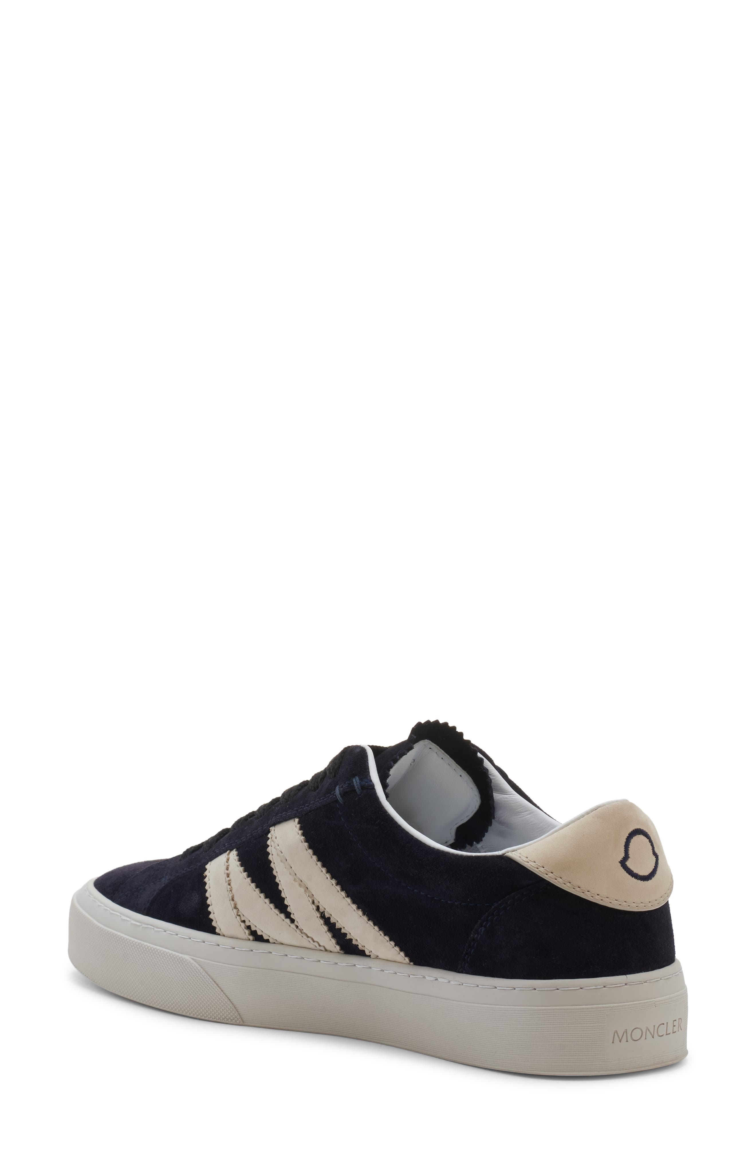 Moncler Monaco 2 Sneaker in Navy at Nordstrom - 2