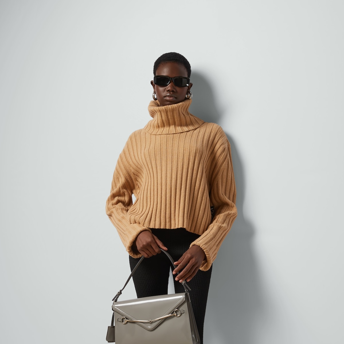 Cashmere wool blend sweater - 6
