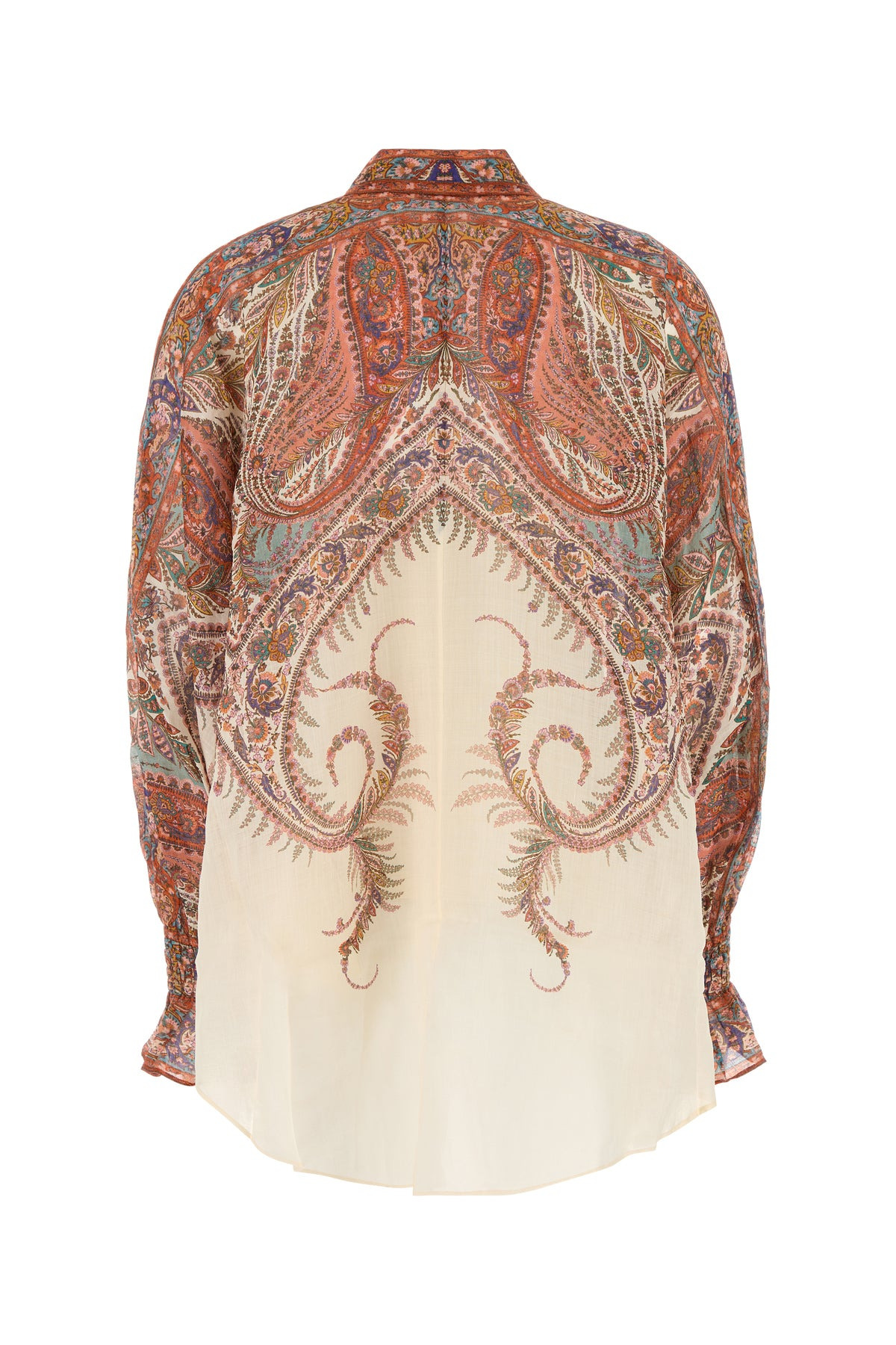 Printed ramie Rhiannon blouse - 2
