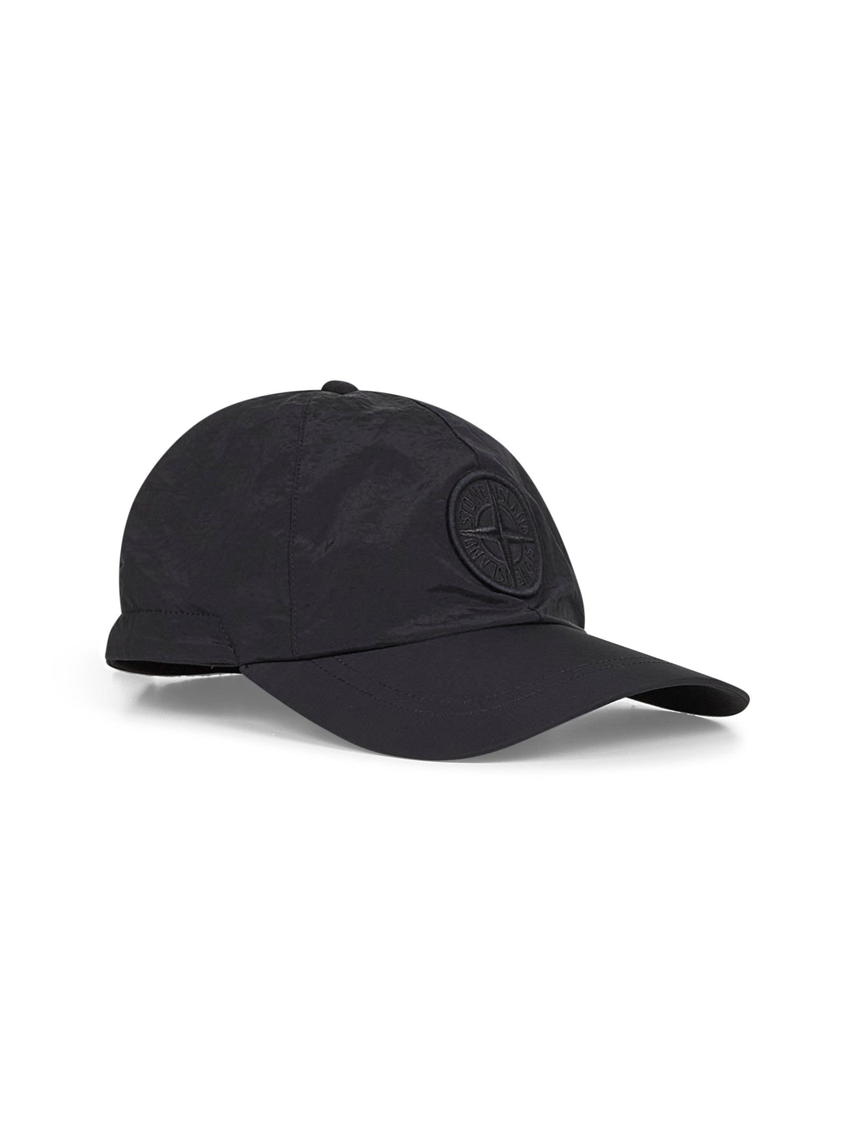 Black nylon baseball cap - 2