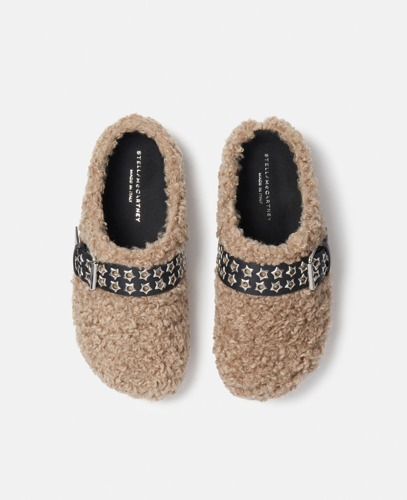 Elyse Studded Strap Backless Clogs 4