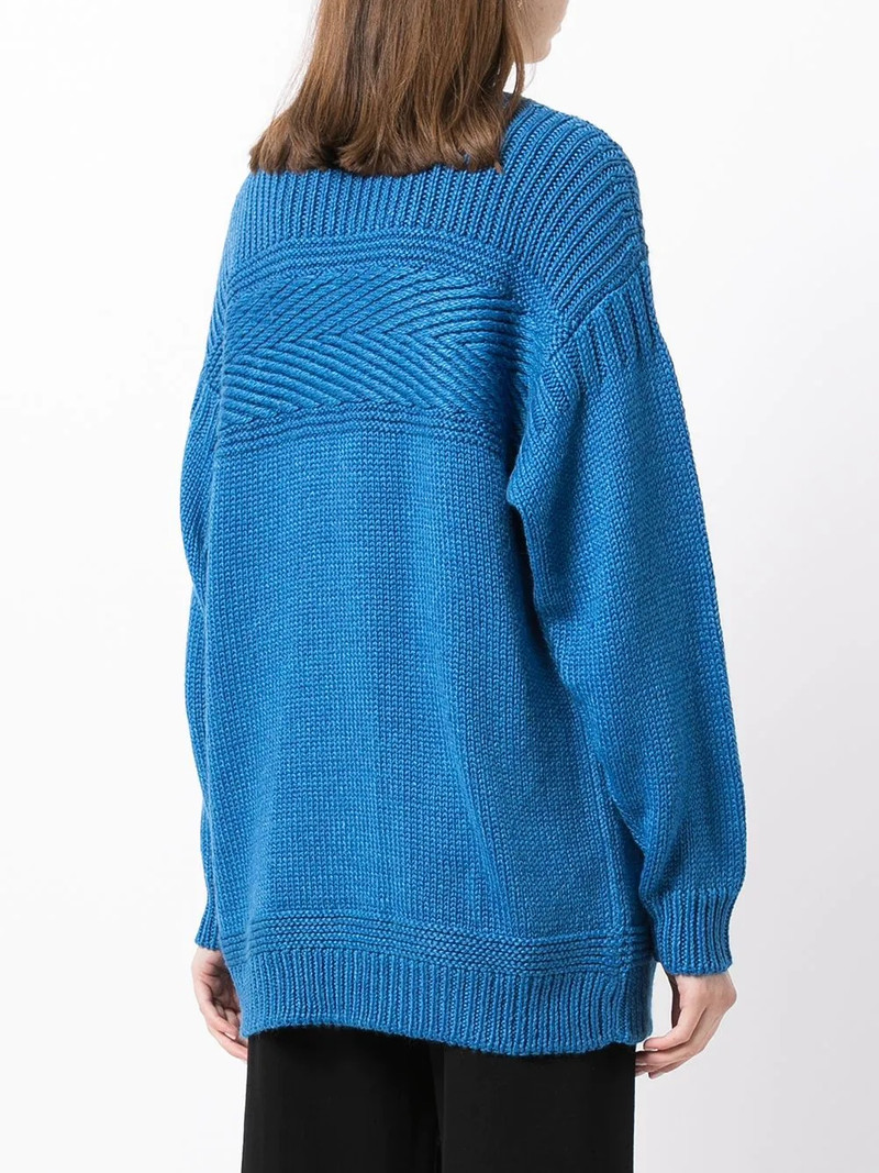 long-sleeve knitted jumper 4