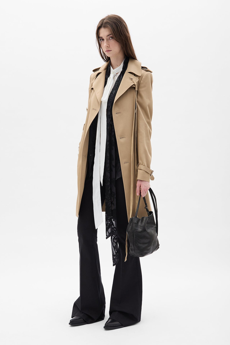 Eda Fitted Double Breasted Coat 4