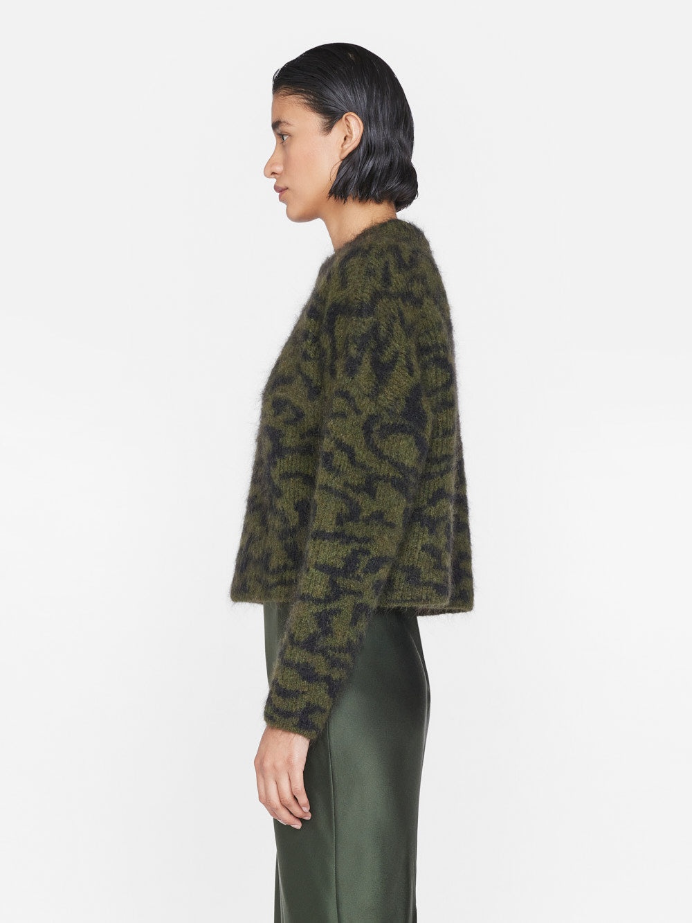 Abstract Jacquard Crew in Surplus Multi - 6