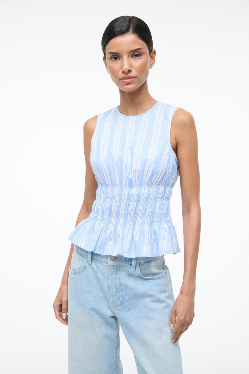 STAUD STAUD CULVER TOP VENTURA STRIPE outlook