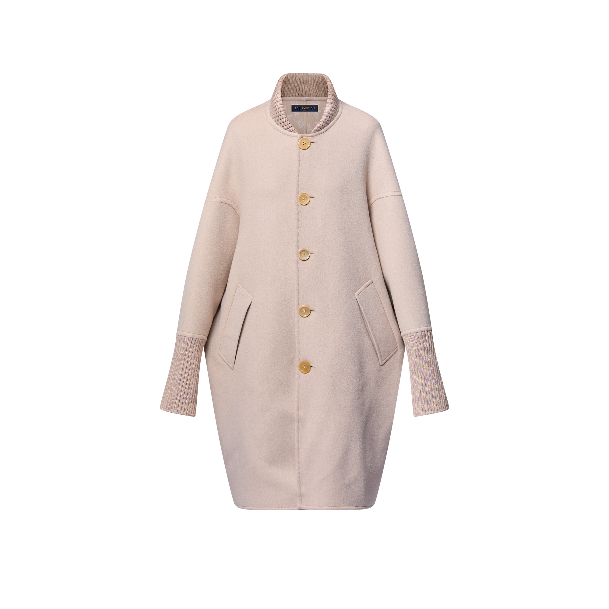 Boxy Button-Up Coat - 1
