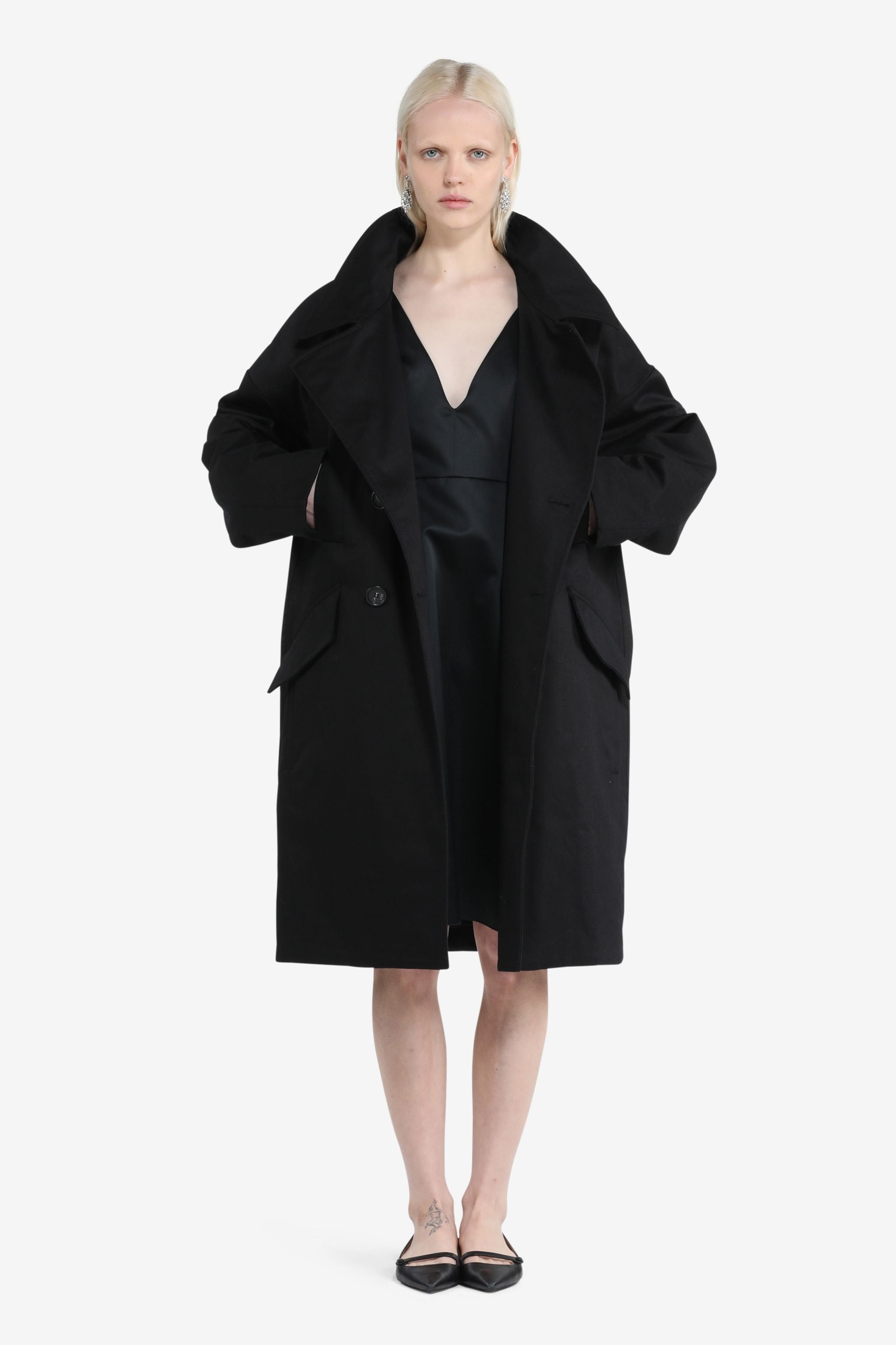 DOUBLE-BREASTED COAT - 1
