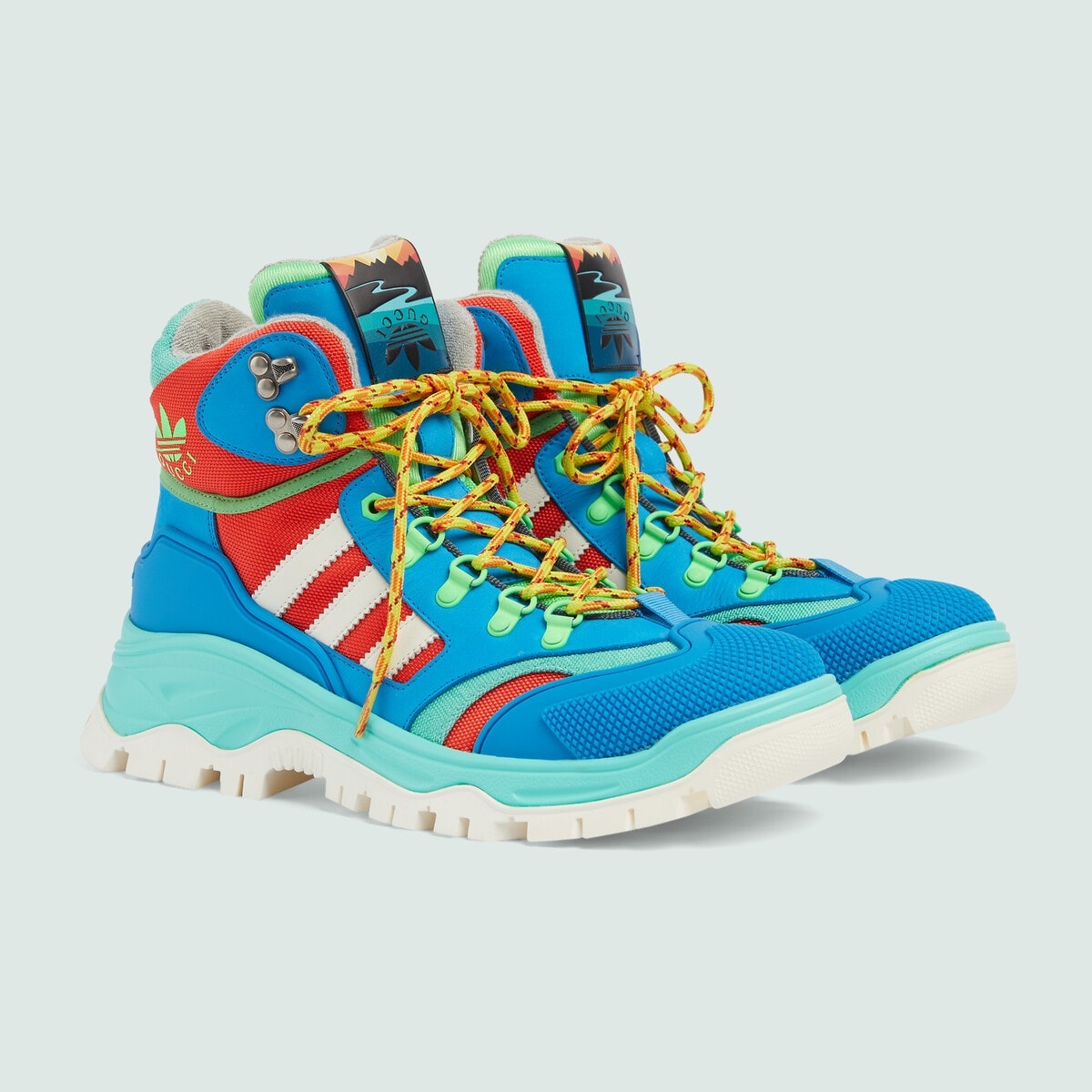adidas x Gucci men's lace up boot - 2